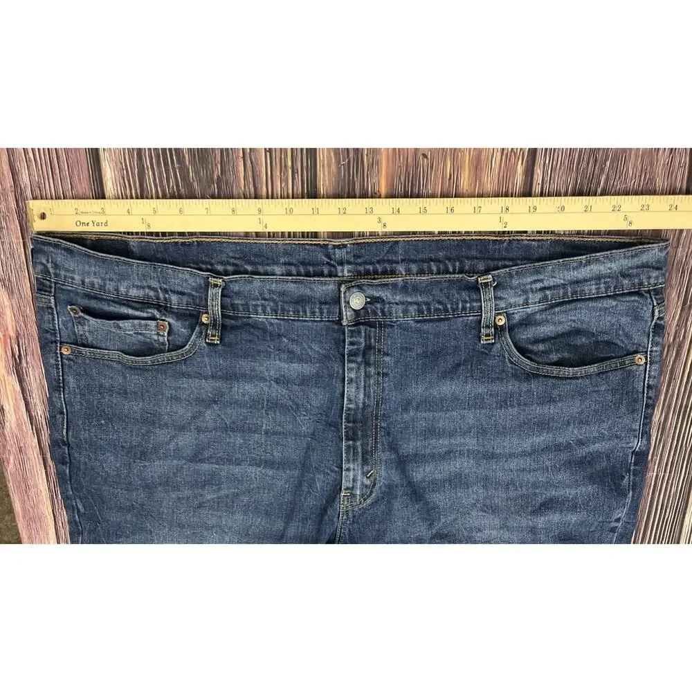 Levi's 541 Athletic Fit Dark Wash Jeans Mens Size 48x30 (Measures 48x30)